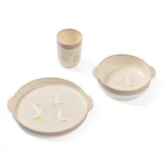   BabyOno Farmer Étkezőkészlet 12 Hónapos Kortól - Vidám Tanuló Étkezéshez és Önállósodáshoz