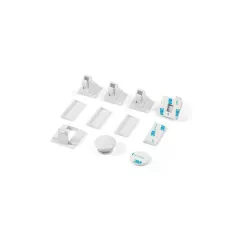   BabyOno Mágneses Bútorzár Szett 4db - Gyerekbiztonsági Zár, Rejtett Rögzítés, Könnyű Nyitás Kulccsal