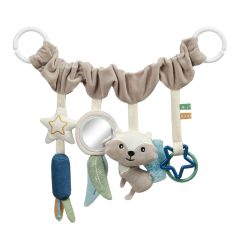   BabyOno Függő Játszószőnyeg Mosómedve - Újszülött Kortól, Fejlesztő Baba Tornaszőnyeg Függő Játékokkal