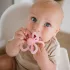 BabyOno Szilikon Rágóka Virág Kék - Fogzást Segítő Baba Rágóka, Puha és Biztonságos Kialakítással