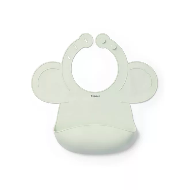 BabyOno Sage Szilikon Előke - Puha és Könnyen Tisztítható Megoldás Babaetetéshez