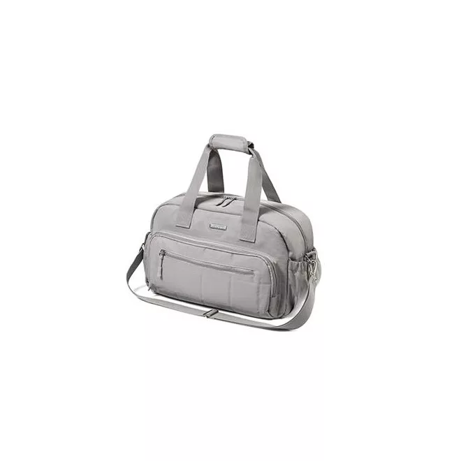 BabyOno Pelenkázó Utazótáska Szürke 40x20x25cm - Tágas, Vízlepergető és Tartós Anyagból, Pelenkázó Alátéttel és Rendezetten Pakolható Rekeszekkel