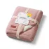 BabyOno Takaró Pamut Puha Meleg Fleece Anyaggal Bélelt 75x100cm Rózsaszín - Puha Melegséghez és Kényelmes Mindennapi Használathoz