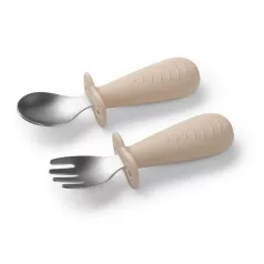 Babyono Gyermek Evőeszköz 12 Hónapos Kortól, Önálló Étkezés Tanulásához, Baba- és Gyermekbarát Fogással - NaturalBabyShop.hu termékkép