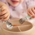 Babyono Gyermek Evőeszköz 12 Hónapos Kortól, Önálló Étkezés Tanulásához, Baba- és Gyermekbarát Fogással - NaturalBabyShop.hu termékkép