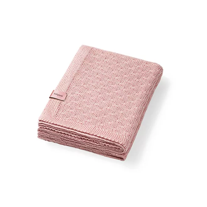 BabyOno Takaró Kötött Bambusz Rózsaszín - Puha Melegséghez és Kényelmes Mindennapi Használathoz