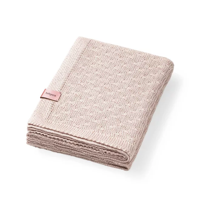 BabyOno Takaró Kötött Bambusz Világos Bézs - Puha Melegséghez és Kényelmes Mindennapi Használathoz