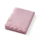 BabyOno Bambusz Kötött Takaró Rózsaszín 75x100cm – NaturalBabyShop részletes termékkép és vásárlási információ