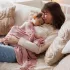 BabyOno Bambusz Kötött Takaró Rózsaszín 75x100cm – NaturalBabyShop részletes termékkép és vásárlási információ