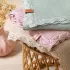BabyOno Bambusz Kötött Takaró Rózsaszín 75x100cm – NaturalBabyShop részletes termékkép és vásárlási információ