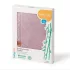 BabyOno Bambusz Kötött Takaró Rózsaszín 75x100cm – NaturalBabyShop részletes termékkép és vásárlási információ