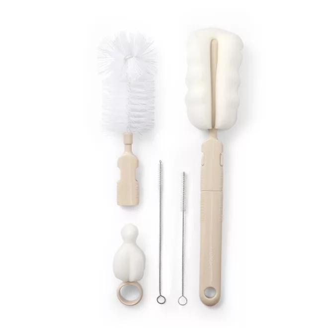 Babyono Beige Cumisüveg- és Cumikefe, Alapos Tisztításhoz Cumisüvegekhez és Cumikhoz - NaturalBabyShop.hu termékkép