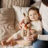 BabyOno Zenélő Játék C-Gyűrűn Nyuszi Karo Újszülött Kortól - Készségfejlesztő Játékhoz Vidám Babás Felfedezéshez