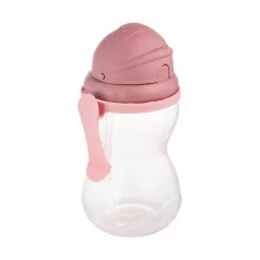 Canpol Babies Sportpalack Szilikon Szívószállal 370ml 12 Hónapos Kortól Rózsaszín – Puha Szilikon Szívószállal, Önálló Ivás Tanulásához