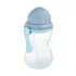 Canpol Babies Sportpalack Szilikon Szívószállal 370ml 12 Hónapos Kortól Kék – Puha Szilikon Szívószállal, Önálló Ivás Tanulásához