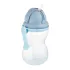 Canpol Babies Sportpalack Szilikon Szívószállal 370ml 12 Hónapos Kortól Kék – Puha Szilikon Szívószállal, Önálló Ivás Tanulásához