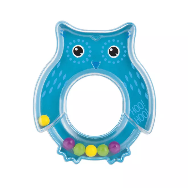 Canpol Babies Babies Csörgő Bagoly Kék - BPA-mentes Fejlesztő Babacsörgő Újszülött Kortól
