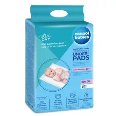   Canpol Babies Babies Multifunkciós Higiéniai Alátétek 60x60cm 10db - Higiénikus és Kényelmes Pelenkázáshoz
