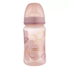   Canpol Babies Babies EasyStart Gold Antikolikus Cumisüveg 240ml Rózsaszín - Kényelmes Etetéshez és Természetes Cumizási Élményhez