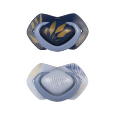   Canpol Babies Babies Szilikon Cumi Szimmetrikus Light Touch GOLD 18 Hónapos Kortól 2db Kék - Nyugodt Komfort a Mindennapokra