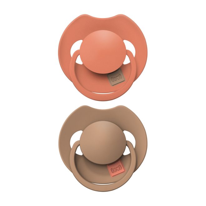 Lovi Dinamikus Szilikon Cumi Prime 6-18 Hónapos Kor között 2db Granola/Narancs - Nyugodt Komfort a Mindennapokra