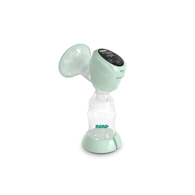 Neno Uno Elektromos Kétfázisú Anyatej Mellszívó - 6 Stimulációs és 9 Szívási Szint, Puha Szilikon Mellpajzs, USB-C Töltés, BPA-Mentes