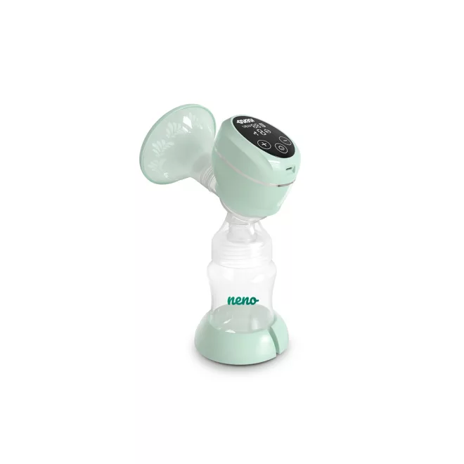 Neno Uno Elektromos Kétfázisú Anyatej Mellszívó - 6 Stimulációs és 9 Szívási Szint, Puha Szilikon Mellpajzs, USB-C Töltés, BPA-Mentes