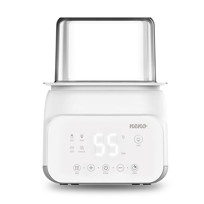 Neno VITA 5 az 1-ben Sterilizáló és Multifunkcionális Melegítő - Cumisüveg Sterilizálás, Tej- és Bébiétel Melegítés Egy Készülékben