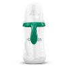 Neno Antikólikus Cumisüveg 300ml - 6 Hónapos Kortól, BPA-mentes, Puha Szilikon Cumi, Súlyozott Szívószállal és Fogantyúval, Anyatej-lefejőkkel Kompatibilis