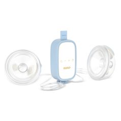   Neno Velo Elektromos Dupla Handsfree Anyatej Mellszívó - 3 Fázis, 8 Szint, 20/24mm Mellpajzs, 180ml Tejtartály, USB-C Töltés