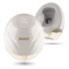 Neno Perla Twin Elektromos Dupla Handsfree Anyatej Mellszívó - 3 Fázis, 9 Szint, USB-C Töltés, 19/22/26mm Mellpajzs, 120ml Tejtartály