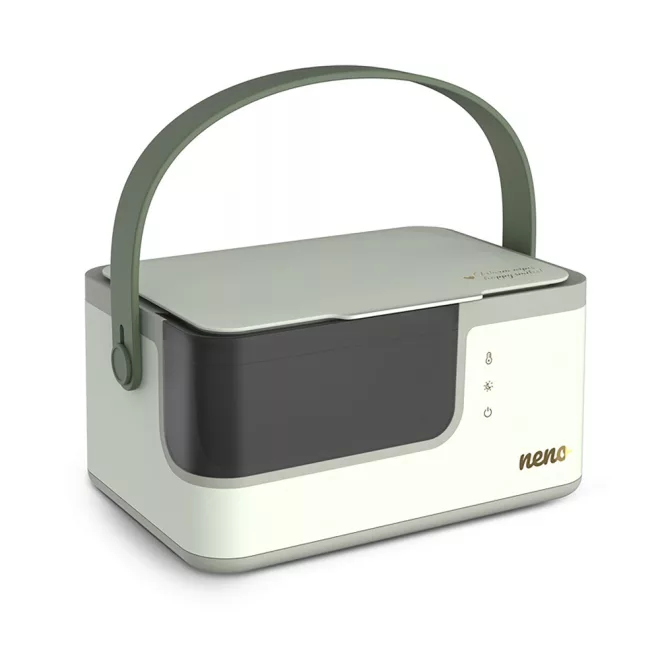 Neno Nedves Törlőkendő Melegítő Doboz Abrazo - Meleg és Kényelmes Törlőkendőkhöz Pelenkázáskor