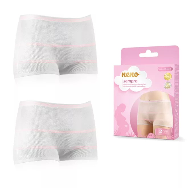 Neno Sempre Szülés Utáni Bugyi Méret S L 2db - Biztonságos Fürdetéshez és Kényelmes Fürdési Pozícióhoz