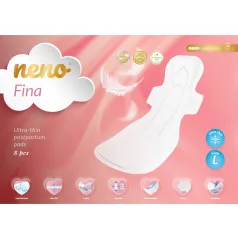   Neno Fina Ultra Vékony Szülés Utáni Betét S-L 8db - Kényelmes Anyasági Betét
