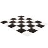 Kinderkraft Luno Habos Puzzle Alátét 150x180cm Fekete - 30 Darabos Játszószőnyeg Szett Babáknak és Kisgyermekeknek, Puha és Könnyen Tisztítható Felület