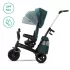Kinderkraft Easytwist SELECT Háromkerekű Tricikli Midnight Green - Prémium Multifunkciós Gyerek Tricikli Forgatható Üléssel, Szülőkarral és Magnéziumvázzal, 9 Hónapos Kortól