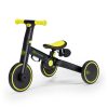 Kinderkraft 4Trike Háromkerekű Tricikli Black Volt - 2 az 1-ben Futóbicikli és Tricikli Kombináció Gyerekeknek, Összecsukható, Könnyű és Stabil Kialítás, 1 Éves Kortól