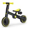 Kinderkraft 4Trike Háromkerekű Tricikli Black Volt - 2 az 1-ben Futóbicikli és Tricikli Kombináció Gyerekeknek, Összecsukható, Könnyű és Stabil Kialítás, 1 Éves Kortól