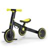 Kinderkraft 4Trike Háromkerekű Tricikli Black Volt - 2 az 1-ben Futóbicikli és Tricikli Kombináció Gyerekeknek, Összecsukható, Könnyű és Stabil Kialítás, 1 Éves Kortól