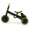 Kinderkraft 4Trike Háromkerekű Tricikli Black Volt - 2 az 1-ben Futóbicikli és Tricikli Kombináció Gyerekeknek, Összecsukható, Könnyű és Stabil Kialítás, 1 Éves Kortól