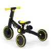 Kinderkraft 4Trike Háromkerekű Tricikli Black Volt - 2 az 1-ben Futóbicikli és Tricikli Kombináció Gyerekeknek, Összecsukható, Könnyű és Stabil Kialítás, 1 Éves Kortól