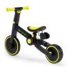 Kinderkraft 4Trike Háromkerekű Tricikli Black Volt - 2 az 1-ben Futóbicikli és Tricikli Kombináció Gyerekeknek, Összecsukható, Könnyű és Stabil Kialítás, 1 Éves Kortól