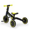 Kinderkraft 4Trike Háromkerekű Tricikli Black Volt - 2 az 1-ben Futóbicikli és Tricikli Kombináció Gyerekeknek, Összecsukható, Könnyű és Stabil Kialítás, 1 Éves Kortól