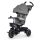 Kinderkraft Spinstep SELECT Háromkerekű Tricikli Grey - Prémium Multifunkciós Gyerek Tricikli Szülőkarral, Átalakítható Pedálos Kerékpárrá, 9 Hónapos Kortól