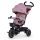 Kinderkraft Spinstep SELECT Háromkerekű Tricikli Pink - Prémium Multifunkciós Gyerek Tricikli Szülőkarral, Átalakítható Pedálos Kerékpárrá, 9 Hónapos Kortól