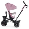 Kinderkraft Spinstep SELECT Háromkerekű Tricikli Pink - Prémium Multifunkciós Gyerek Tricikli Szülőkarral, Átalakítható Pedálos Kerékpárrá, 9 Hónapos Kortól
