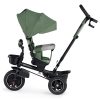 Kinderkraft Spinstep SELECT Háromkerekű Tricikli Pastel Green - Prémium Multifunkciós Gyerek Tricikli Szülőkarral, Átalakítható Pedálos Kerékpárrá, 9 Hónapos Kortól