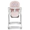 Kinderkraft Select Lastree Prémium Etetőszék Pink - Többfunkciós Magas Etetőszék Újszülöttkortól, Dönthető Háttámlával és Stílusos Rózsaszín Kialakítással