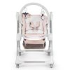 Kinderkraft Select Lastree Prémium Etetőszék Pink - Többfunkciós Magas Etetőszék Újszülöttkortól, Dönthető Háttámlával és Stílusos Rózsaszín Kialakítással