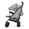 Kinderkraft Siesta Sport Babakocsi Ash Grey - Extra Nagy Ülőrész, Teljes Rugózás és Elegáns Szürke